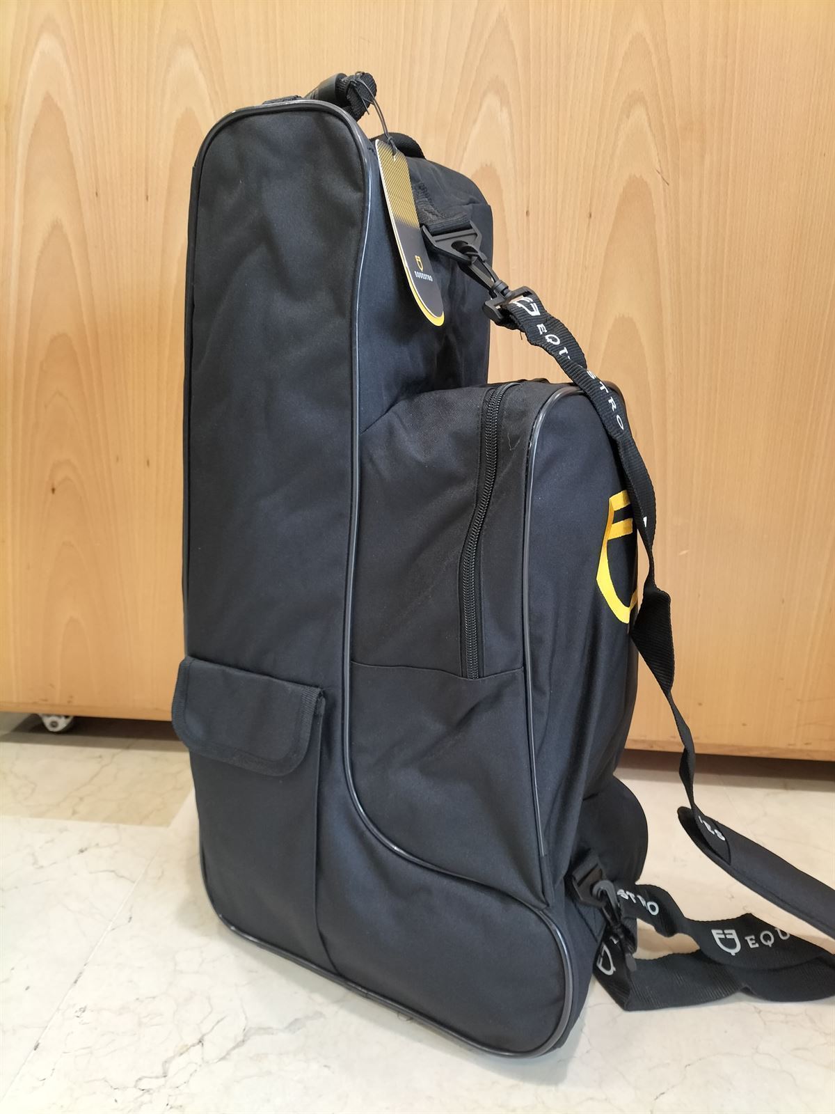 Bolsa Protectora Para Botas Altas De Equitación | Impermeable Y Antipolvo | Con Cremallera Y Asas | Tamaño 54x19x31 Cm